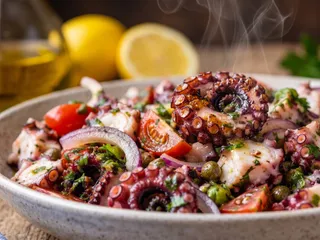 Ahtapot Salatası — Etna Fish House Kaş